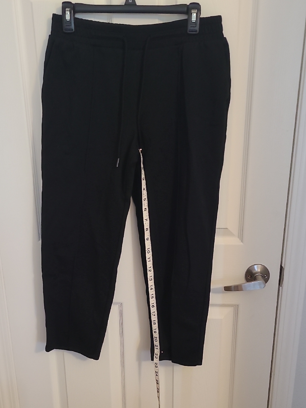 a new day Black Women's Sweatpants with Drawstring Waist